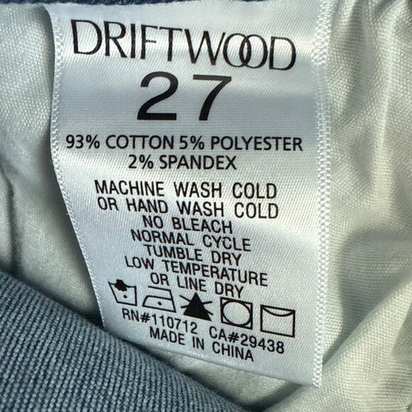 DRIFTWOOD Denim Floral Embroidered Wide Leg Jeans - Picture 10 of 10